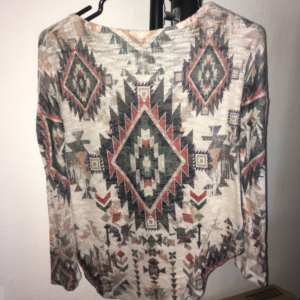 A’gaci Tribe Print long sleeve